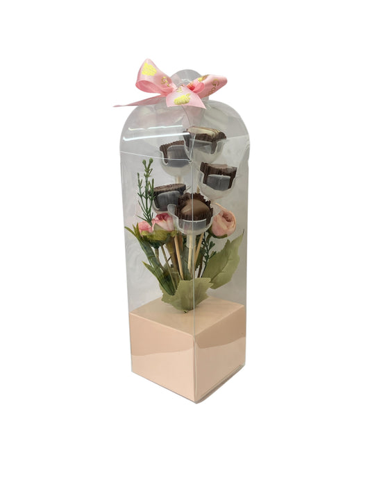 Small Chocolate and Flower arrangement